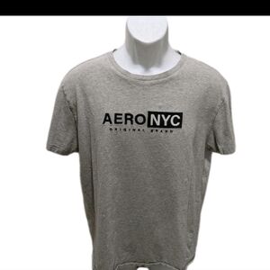 Aeropostale Embroidered Patch Logo T Shirt Mens M 90s Y2K Grunge #120t